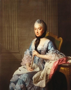 Princess Elizabeth Albertina, Duchess of Mecklenburg-Strelitz (1713-61) by Allan Ramsay