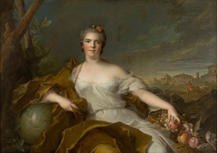 Princess Louise-Élisabeth of France - The Earth by Jean-Marc Nattier