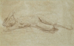 Reclining Nude by Nora Heysen