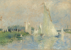 Regatta at Argenteuil by Auguste Renoir