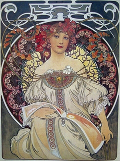 Rêveur by Alphonse Maria Mucha