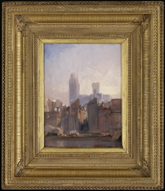 Rouen Cathedral, Sunrise by Richard Parkes Bonington