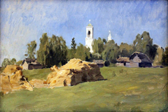 Rural view by Isaac Levitan