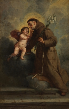 Saint Anthony of Padua with the Infant Christ by Gaspar de Crayer