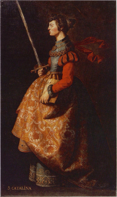 Saint Catherine of Alexandria by Francisco de Zurbarán