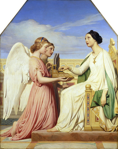 Saint Cecilia and the Angels by Paul Delaroche