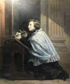 Saint Louis de Gonzague by Eugène Devéria