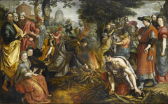 Saint Paul Bitten by a Viper on the Island of Malta by Maerten de Vos