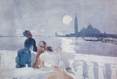 San Giorgio by Moonlight by Ralph Wormeley Curtis