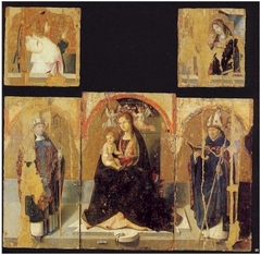 San Gregorio Polyptych by Antonello da Messina