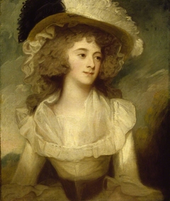 Sarah Ley, Mrs Richard Tickell (1770-1811) by George Romney