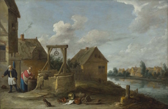 Scene at the well by David Teniers the Younger