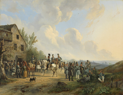 Scene from the Ten Days' Campaign against the Belgian Revolt, August 1831 by Wouterus Verschuur