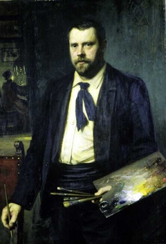 Self-portrait by Carl Frithjof Smith