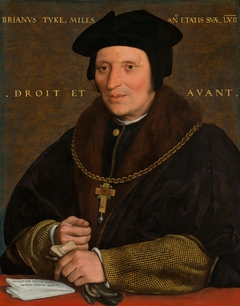 Sir Brian Tuke by Hans Holbein the Younger