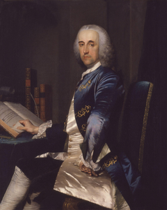 Sir Thomas Robinson, 1st Bt by Frans van der Mijn