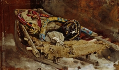 Sledge, study by Vassily Maximov