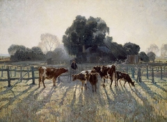 Spring frost by Elioth Gruner