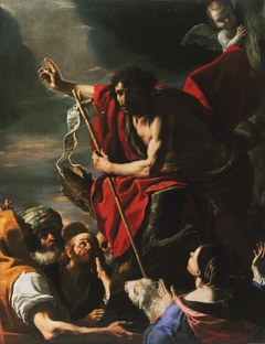 St. John the Baptist Preaching by Mattia Preti