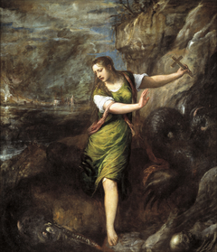 St Margaret and the Dragon by Titian