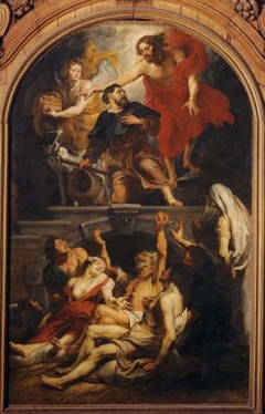 St. Roch interceding for the plague-stricken by Peter Paul Rubens