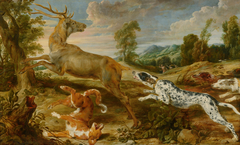 Stag Hunt by Paul de Vos