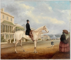 Stephen Butts, Macquarie Street, Sydney, ca. 1850, Joseph Fowles by Joseph Fowles