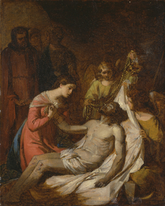 Study of the Lamentation on the Dead Christ by Benjamin West