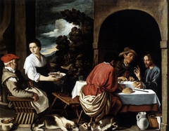 Supper at Emmaus by Pedro Orrente