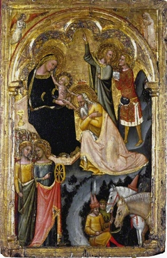 The Adoration of the Magi by Vitale da Bologna