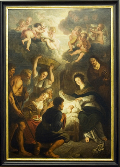 The Adoration of the Shepherds by Jan Erasmus Quellinus