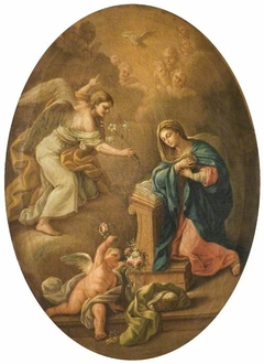 The Annunciation by Giovanni Stefano Robatto