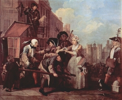 The Arrest by William Hogarth