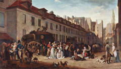 The Arrival of the Stagecoach by Louis-Léopold Boilly