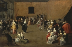 The Ball by Hieronymus Janssens