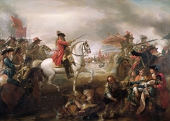 The Battle of the Boyne by Benjamin West