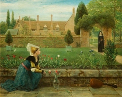 The Convent Garden by George Dunlop Leslie