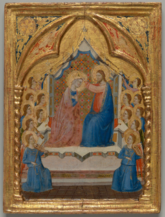 The Coronation of the Virgin by Jacopo del Casentino