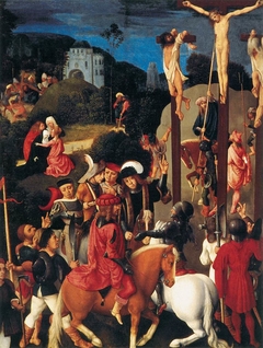 The Crucifixion by Master of the Virgo inter Virgines