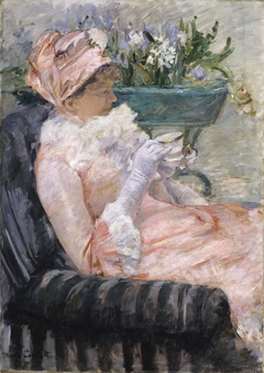 The Cup of Tea by Mary Cassatt