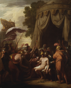 The Death of Epaminondas by Benjamin West