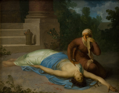 The Dying Messalina and her Mother by Nicolai Abildgaard