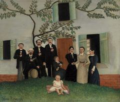 The Family by Henri Rousseau