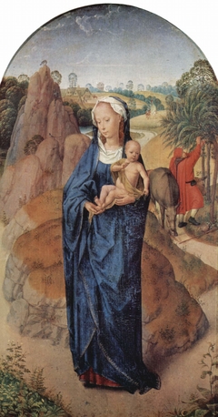 The Flight into Egypt by Hans Memling