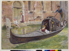 The Gondola by Frederick Walker