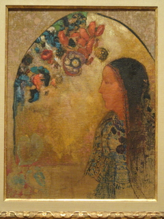 The Gothic Window by Odilon Redon