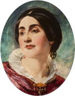 The Honourable Mrs Caroline Norton (d.1877), Lady Stirling Maxwell by William Etty