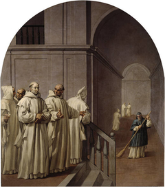 The Humility of Saint Hugo and Saint William Abbot of San Teodofredo by Vincenzo Carducci