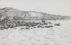 The Lake of Gennesaret near the Site of Bethsaida by James Tissot