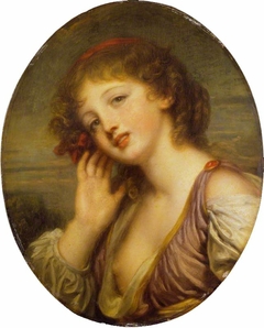 The Listening Girl by Jean-Baptiste Greuze